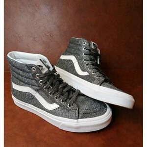 Vans of the wall -Style 721277 Glitter Mens 6.5 Womens 8‎ High Top Skater #1286